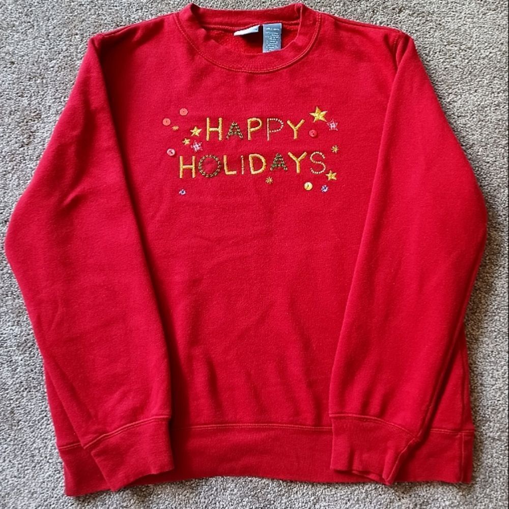 Happy Holidays sweater